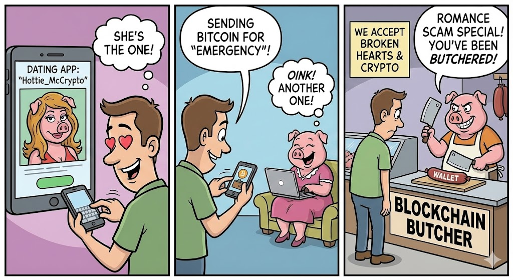 How Romance Scammers Use Crypto