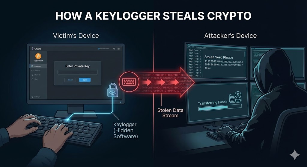 Keylogger Attack